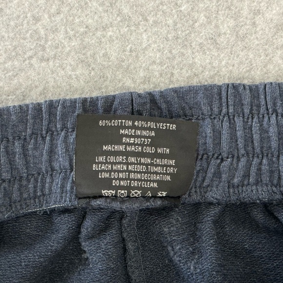 True Religion Jogger Mens Small Blue Gold Loungewear Sweatpants Pull On   READ - Picture 10 of 15